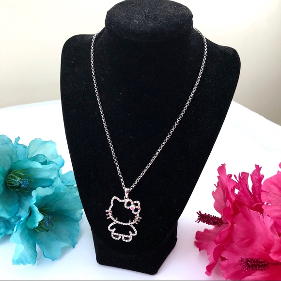 Hello Kitty Jewelry - Hello Kitty Rhinestone Necklace